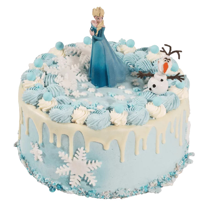 Frozen 3D taart