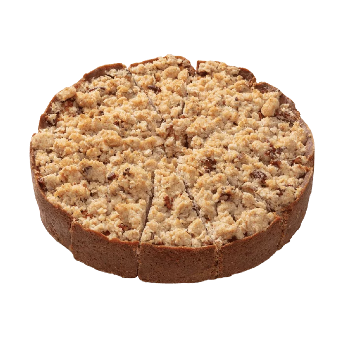 Appelkruimeltaart vegan