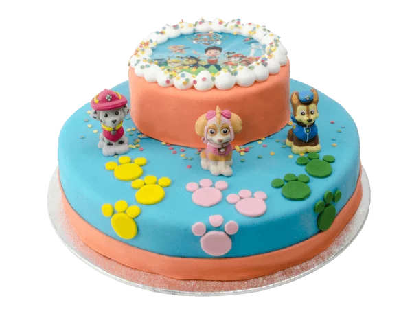 Paw patrol 3D taart